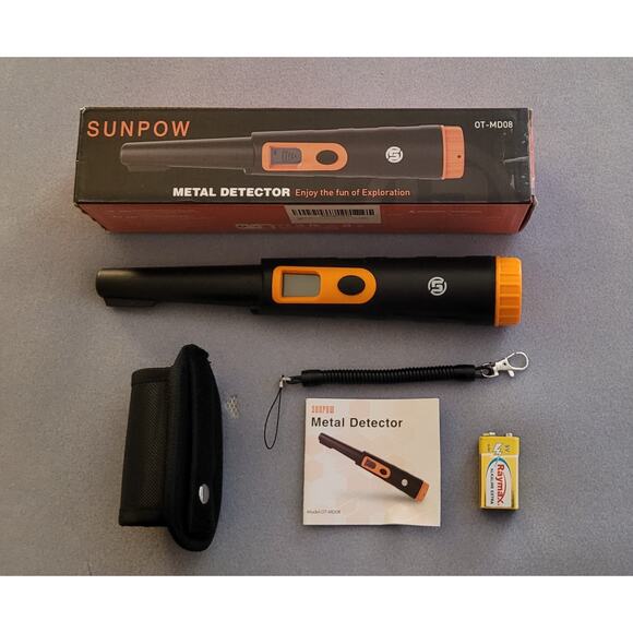 SUNPOW Metal Detector Pinpointer Waterproof Easy-to-Use Model OT-MD08--New! - Picture 3 of 8